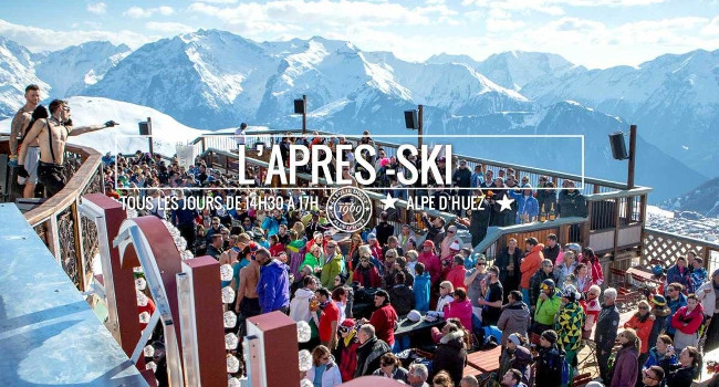 Photo du restaurant la Folie Douce à l'Alpe d'Huez.